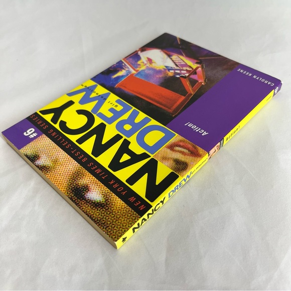 Action!  ~ Nancy Drew Girl Detective Series Book 6, By Carolyn Keene - Picture 5 of 9